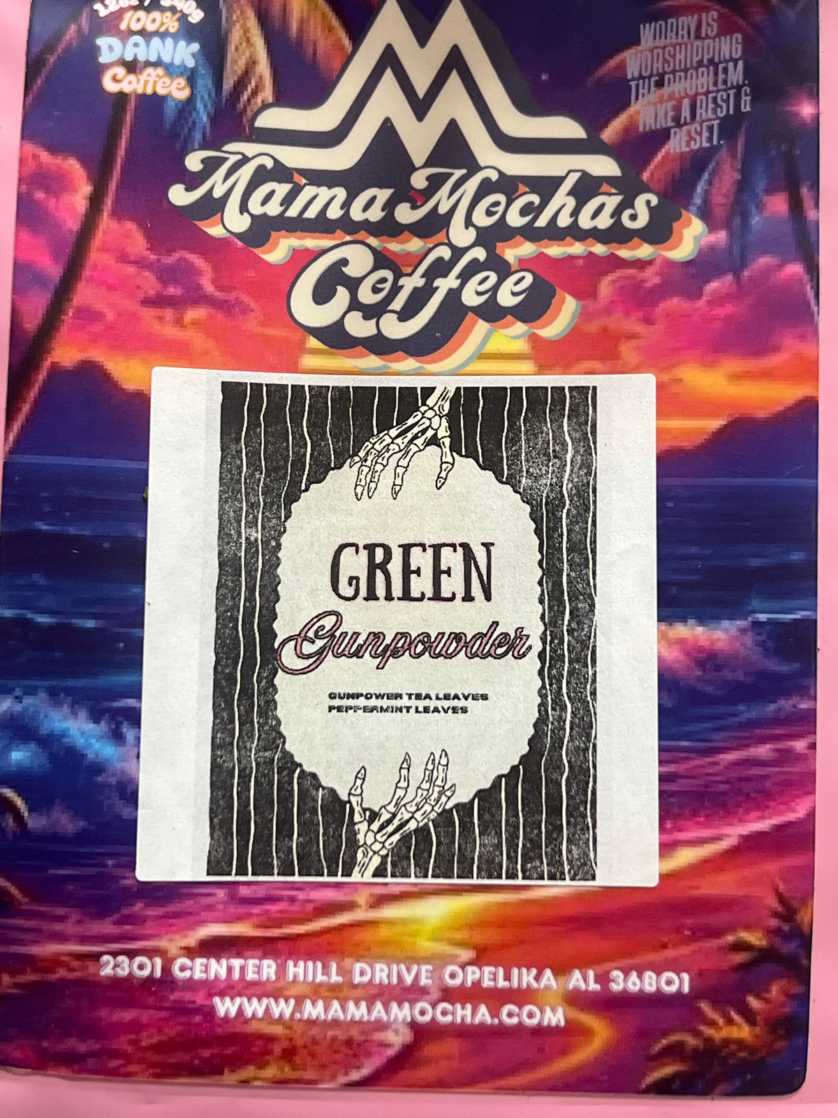 Green gunpowder 8oz loose leaf