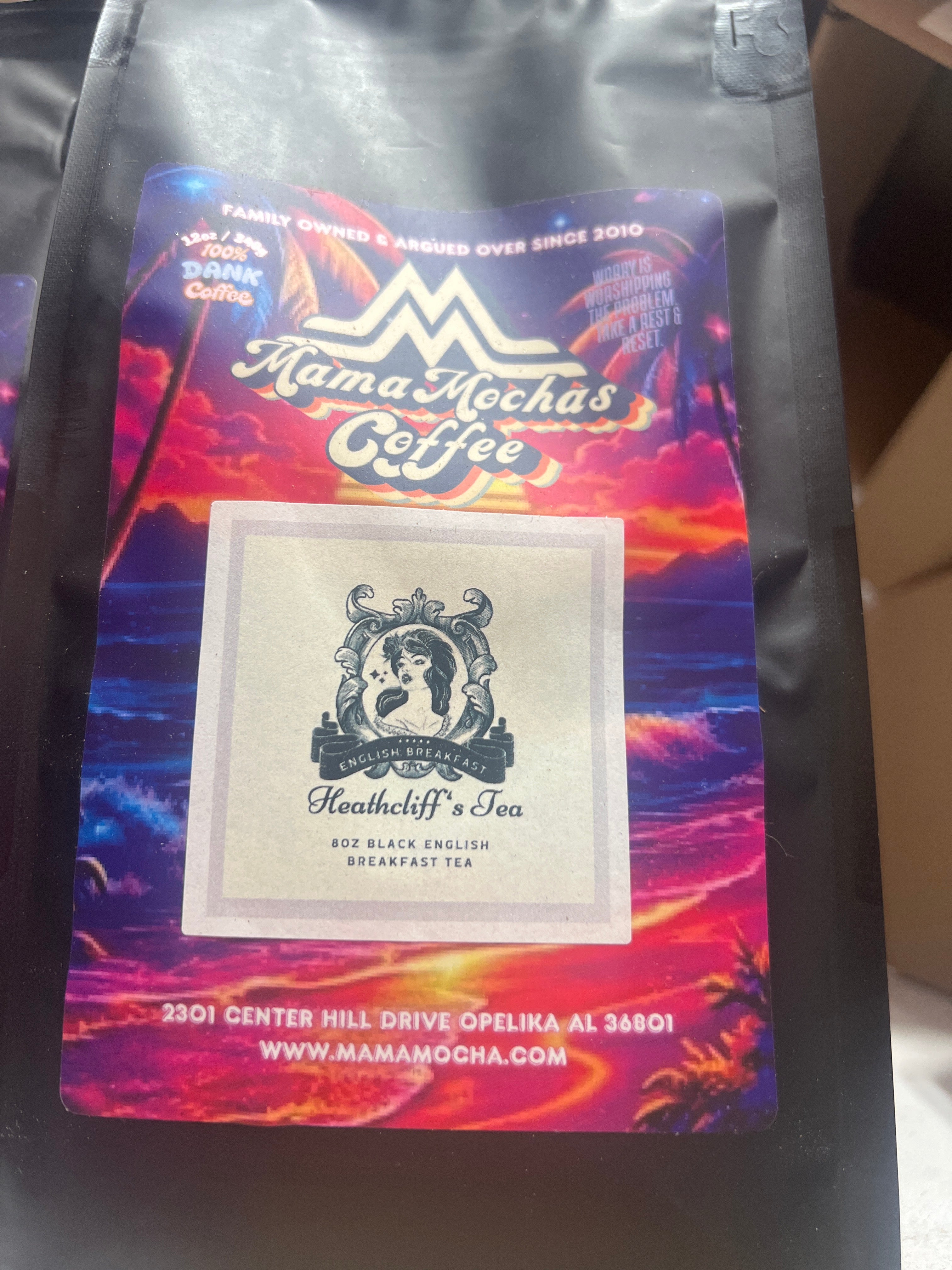 Heathcliff’s English breakfast loose leaf tea 1/2lb