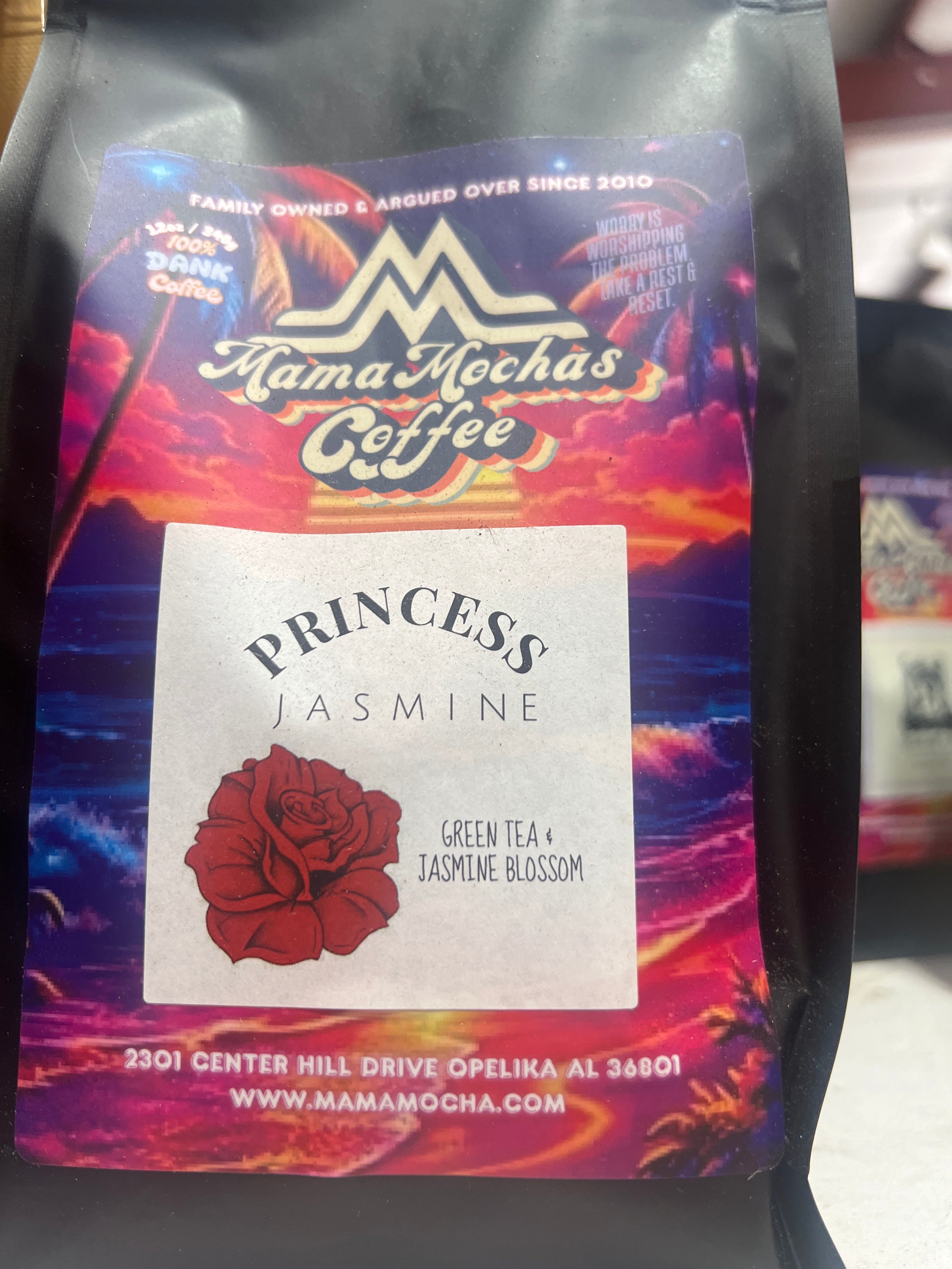 Princess Jasmine loose green tea 1/2lb