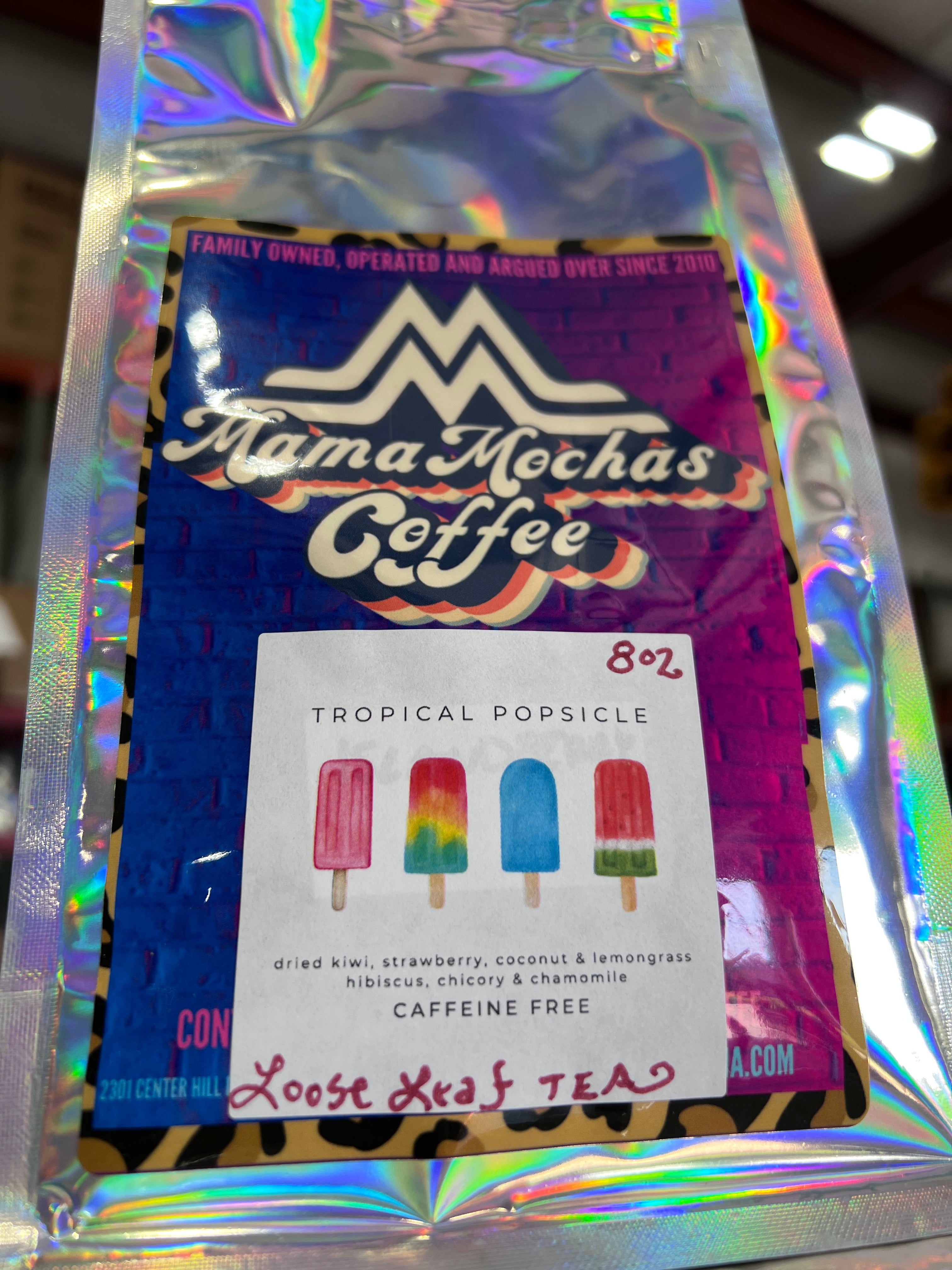 TROPICAL POPSICLE -loose herbal tea quarter pound-