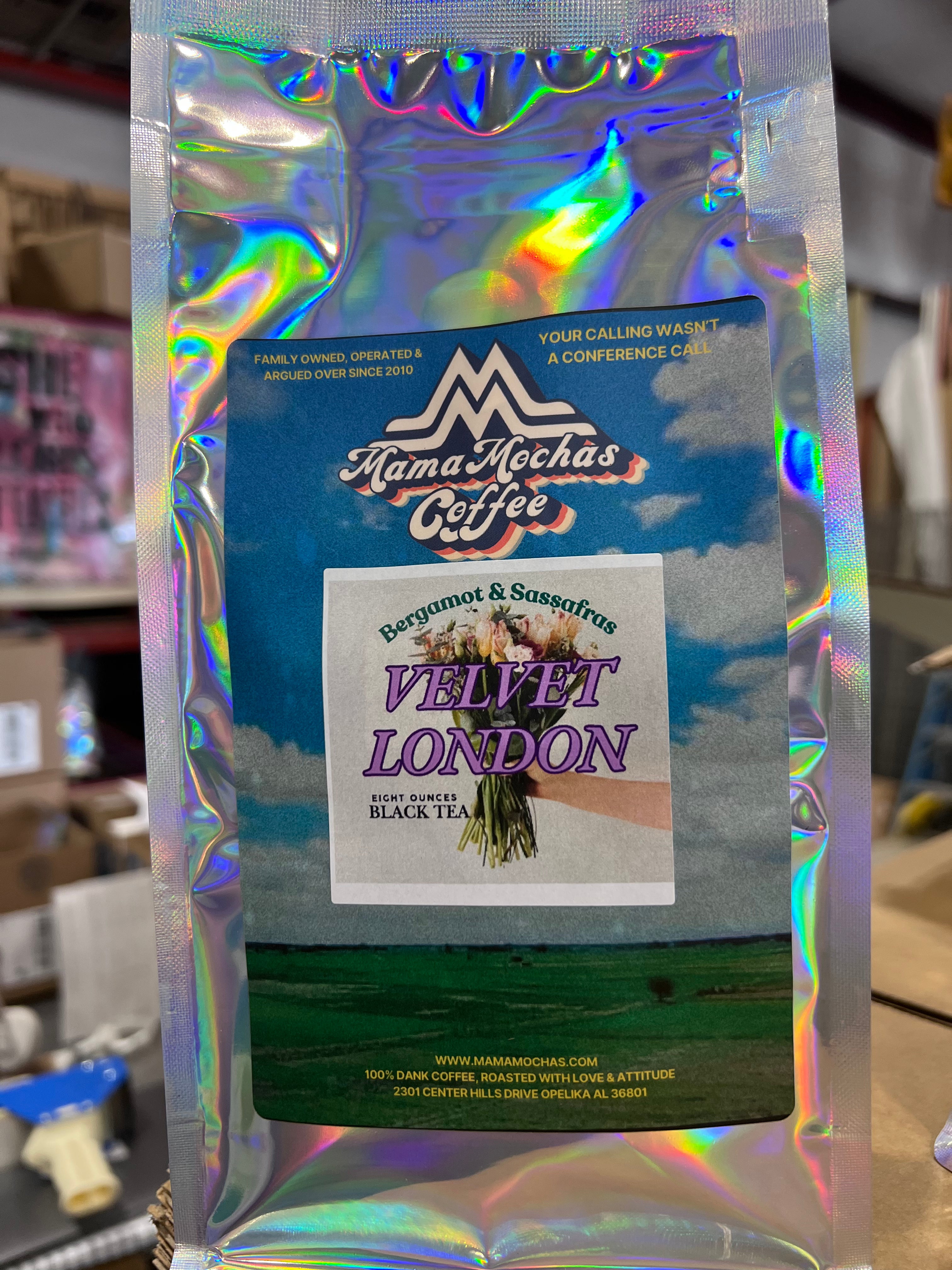 Velvet London -loose Earl grey quarter lb-