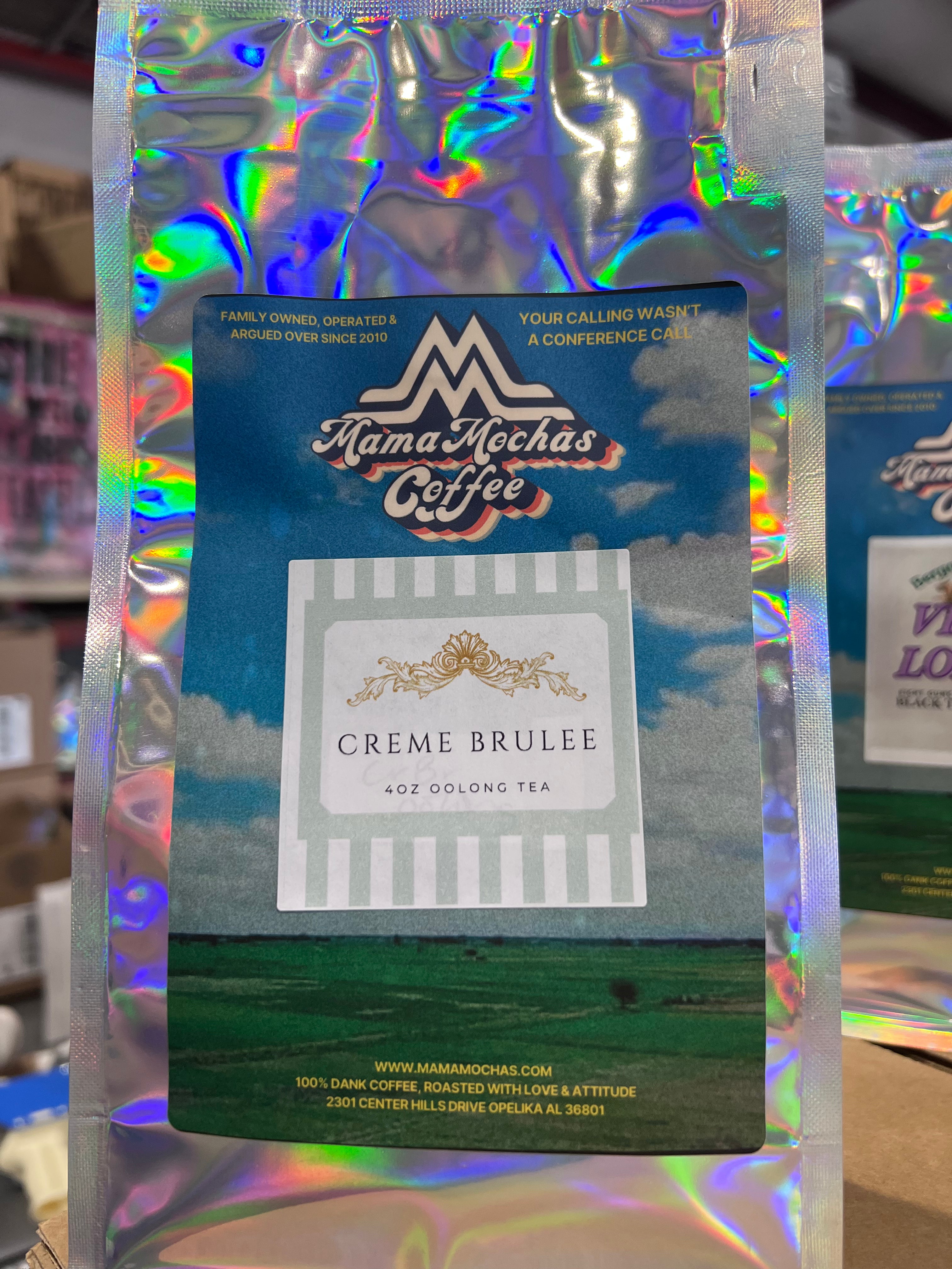 Creme Brûlée Oolong -loose oolong tea quarter lb-