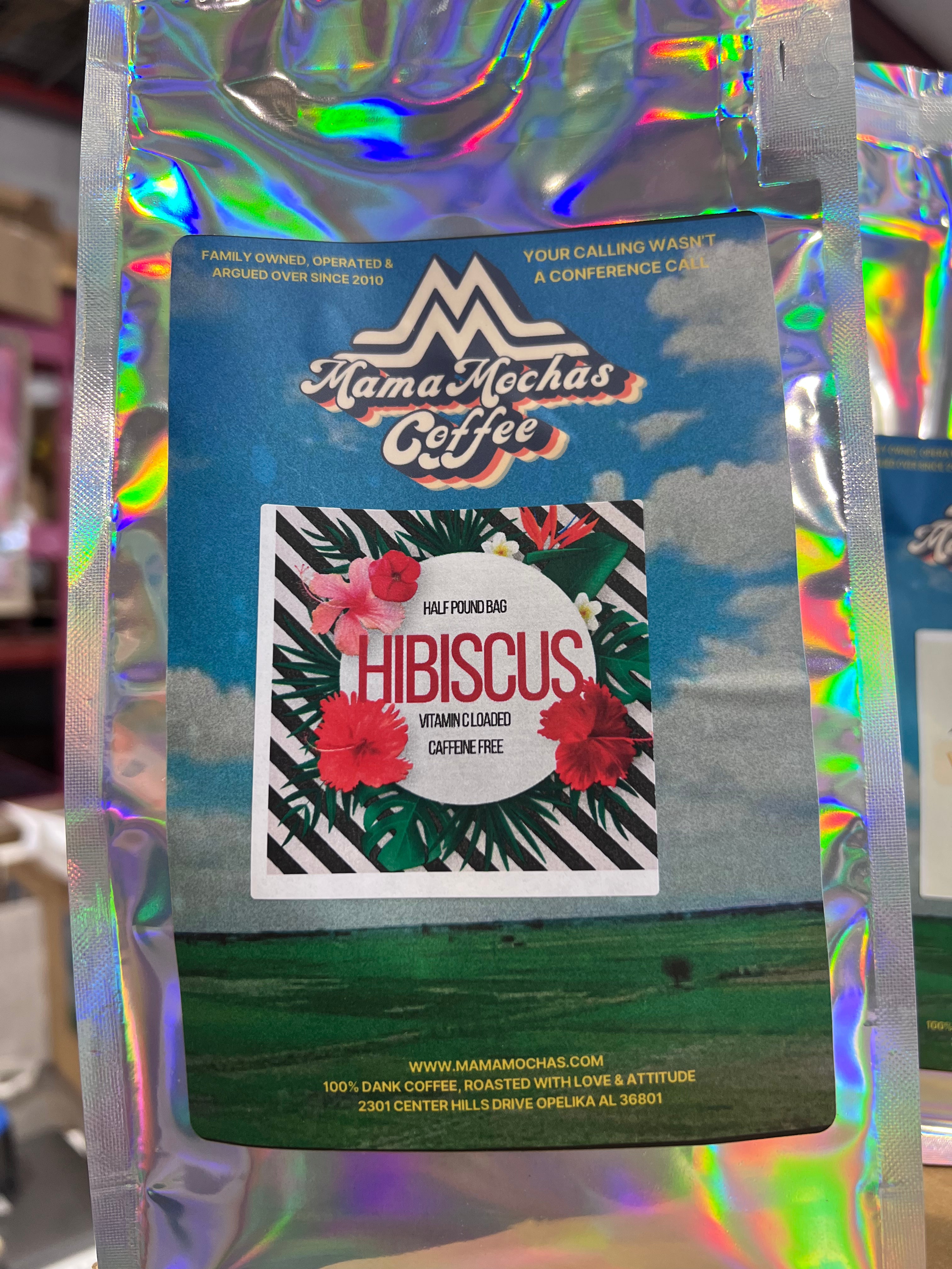 Hibiscus -loose herbal tea quarter lb-