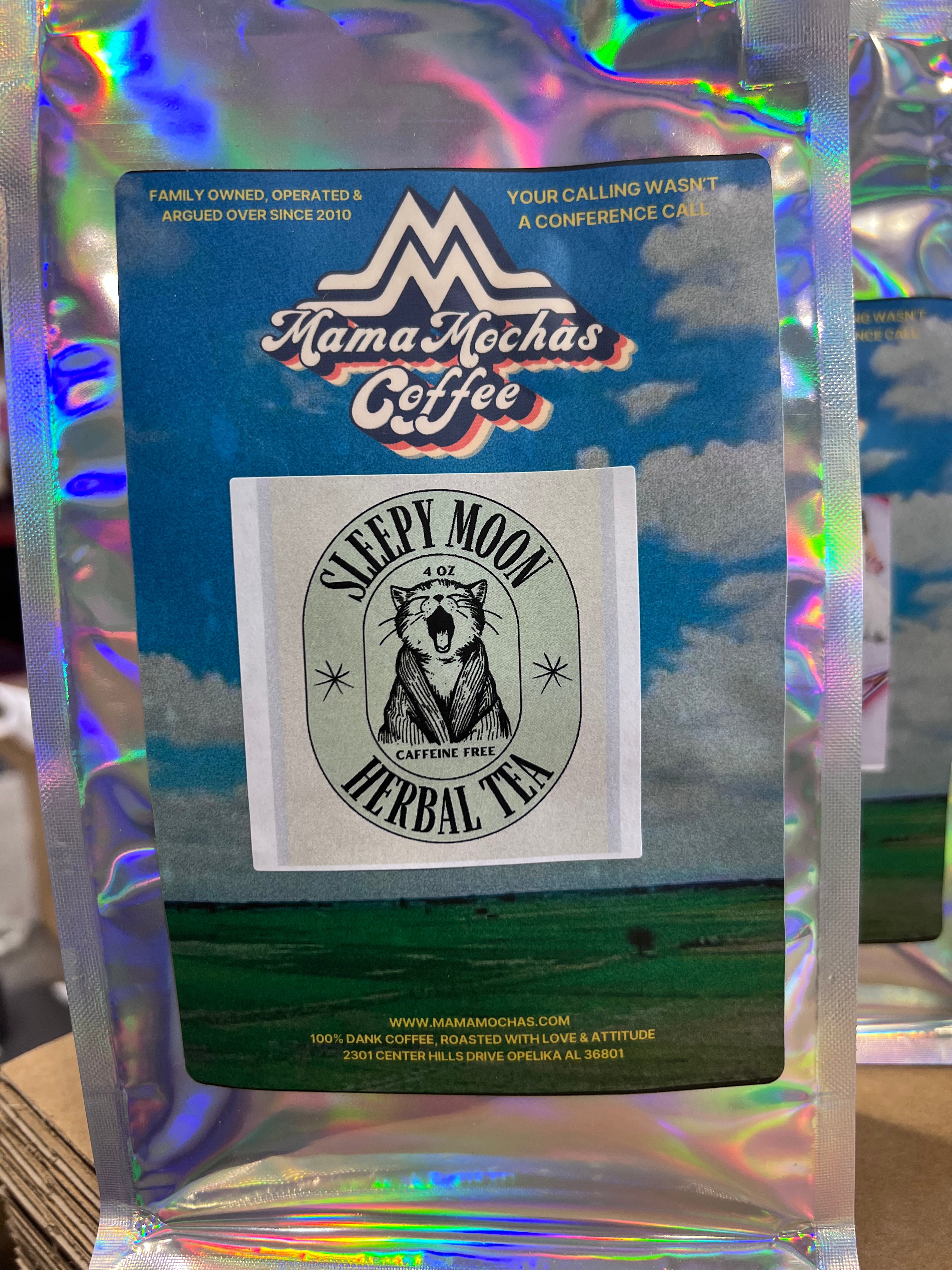 Sleepy Moon -loose leaf herbal tea quarter lb-